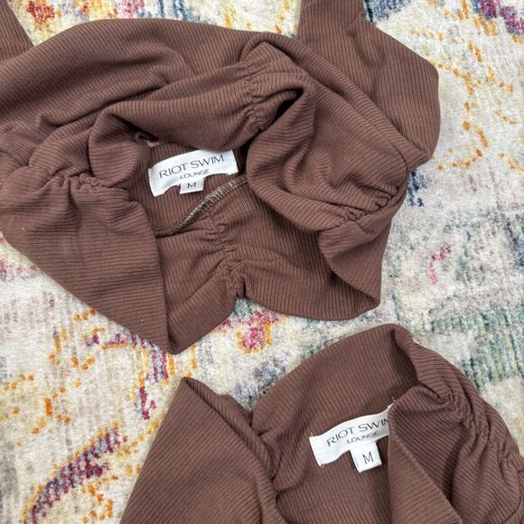 Riot Swim Ribbed Lounge Set - Picture 7 of 7